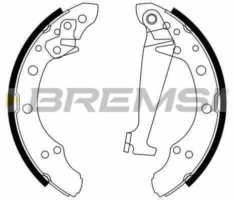 Brake Shoe Set (GF0556)
