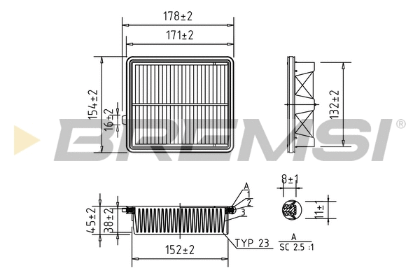 Air Filter (FA1045)