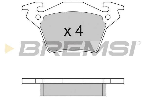 Brake Pad Set, disc brake (BP2880)