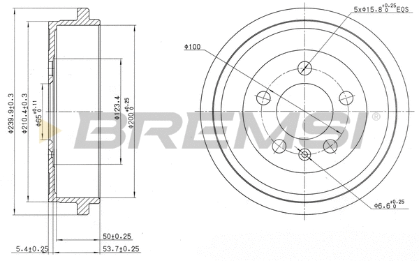 Brake Drum (CR5594)