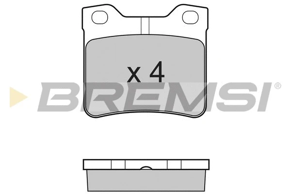 Brake Pad Set, disc brake (BP2728)