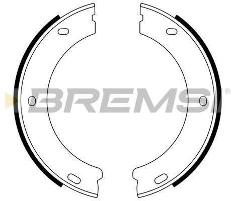 Brake Shoe Set (GF0384)
