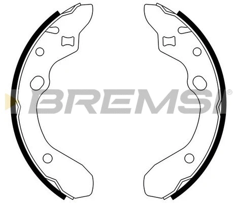 Brake Shoe Set (GF0789)