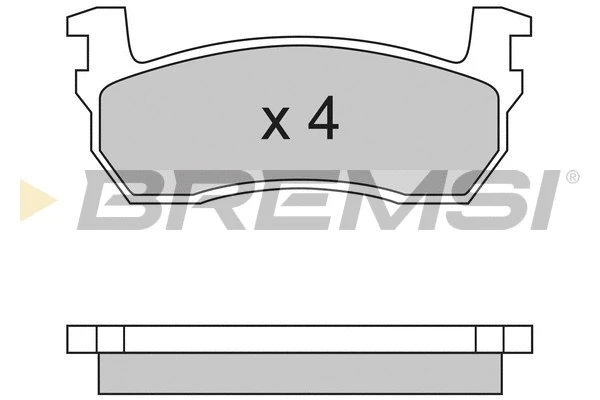 Brake Pad Set, disc brake (BP2259)