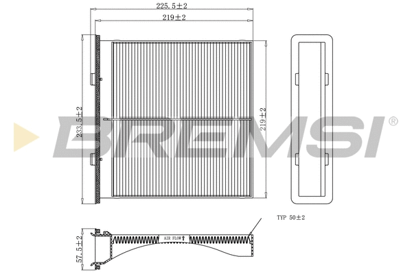 Filter, cabin air (FC0904)