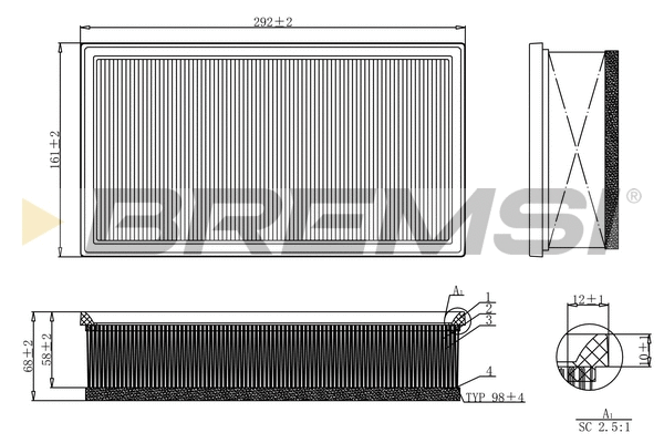 Air Filter (FA1214)