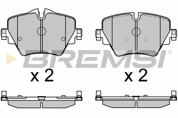 Brake Pad Set, disc brake (BP3643)