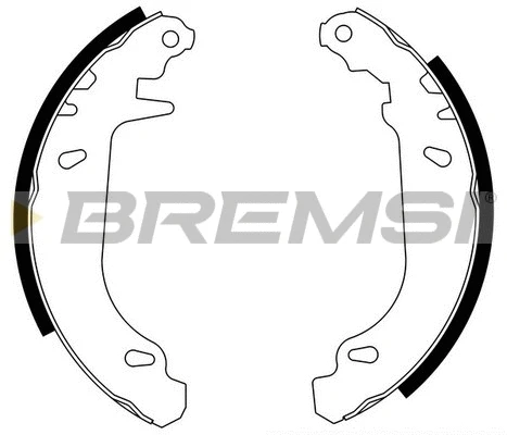Brake Shoe Set (GF0105)