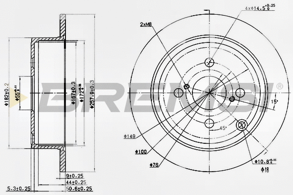 Brake Disc (CD7419S)