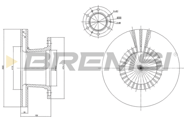 Brake Disc (CD5112V)