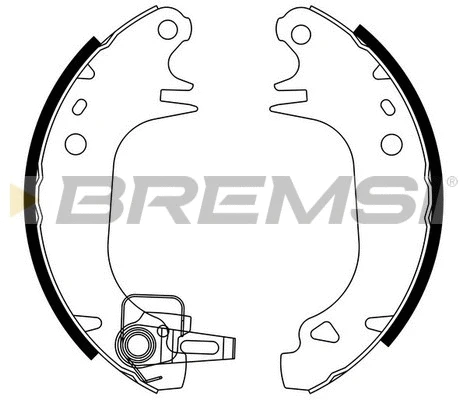 Brake Shoe Set (GF0416)