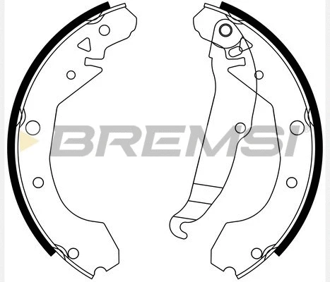 Brake Shoe Set (GF0631)