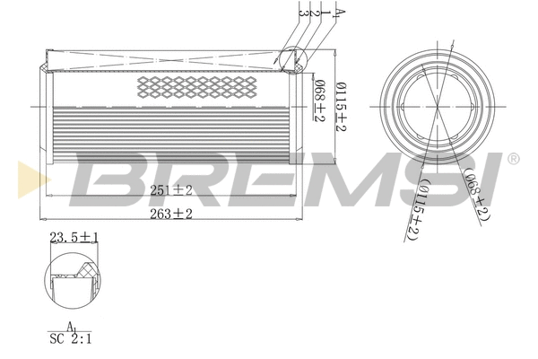 Air Filter (FA1140)