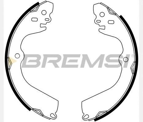 Brake Shoe Set (GF0834)