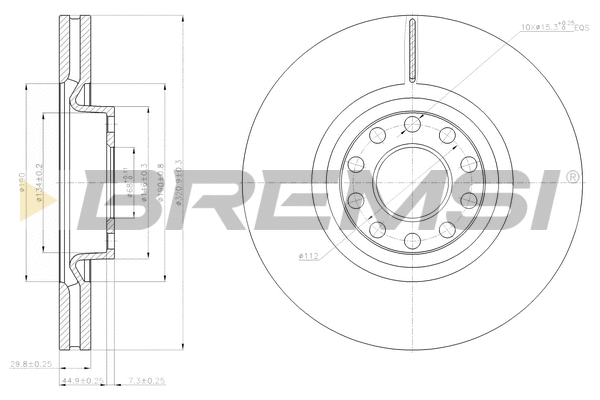 Brake Disc (CD7983V)