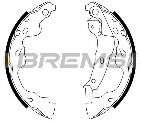 Brake Shoe Set (GF0961)
