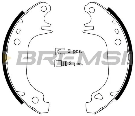 Brake Shoe Set (GF0414)