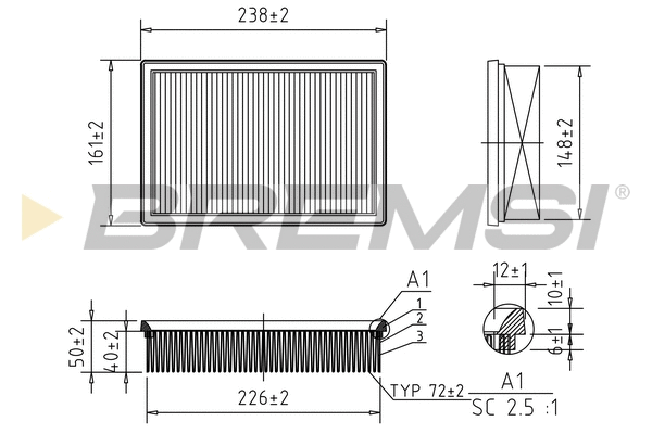 Air Filter (FA1119)