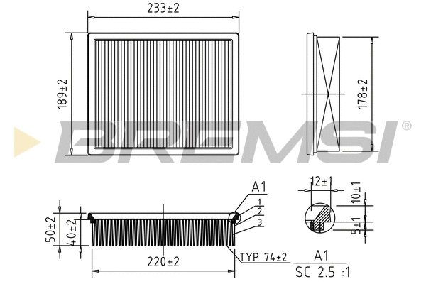 Air Filter (FA2322)