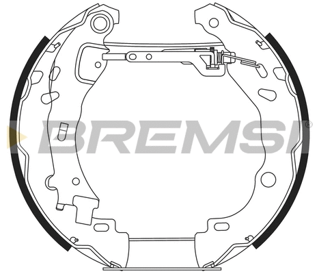 Brake Shoe Set (GK0472)