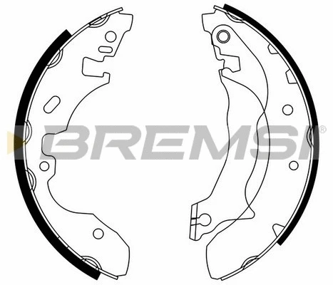 Brake Shoe Set (GF0237)