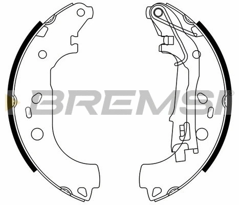 Brake Shoe Set (GF0161)