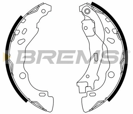 Brake Shoe Set (GF0291)
