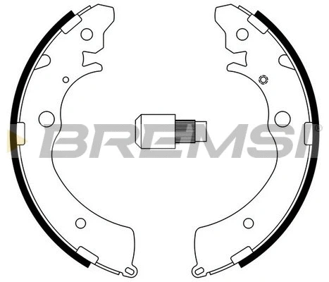 Brake Shoe Set (GF0706)