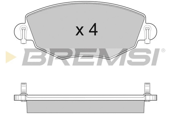 Brake Pad Set, disc brake (BP2926)