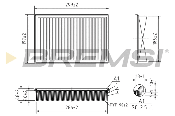 Air Filter (FA1652)