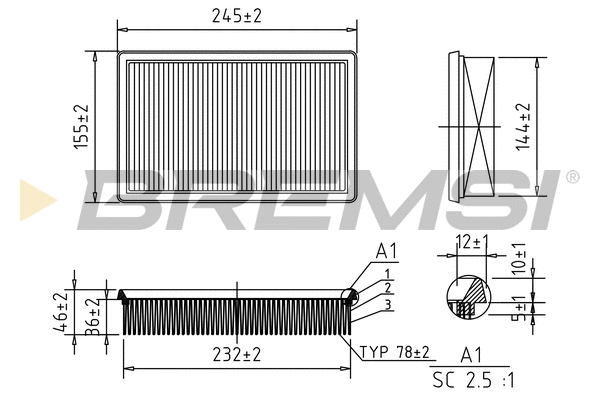 Air Filter (FA0565)