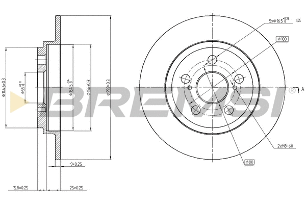 Brake Disc (CD7866S)