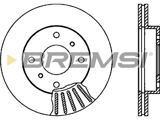 Brake Disc (CD6260V)