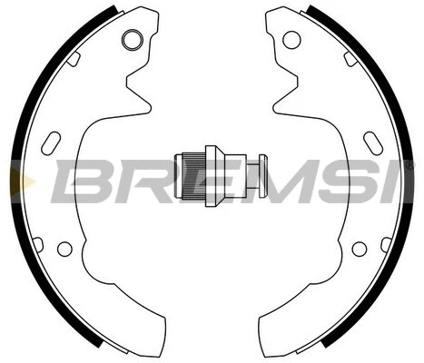 Brake Shoe Set (GF4599)