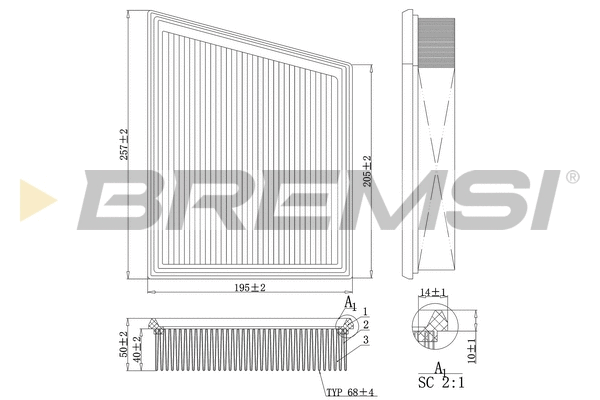 Air Filter (FA1107)