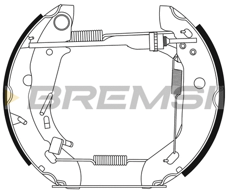 Brake Shoe Set (GK0209)