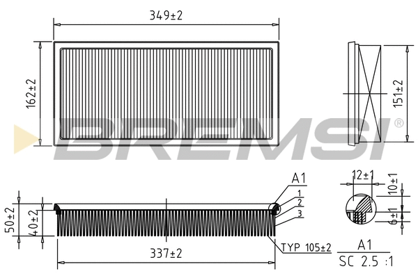 Air Filter (FA1084)