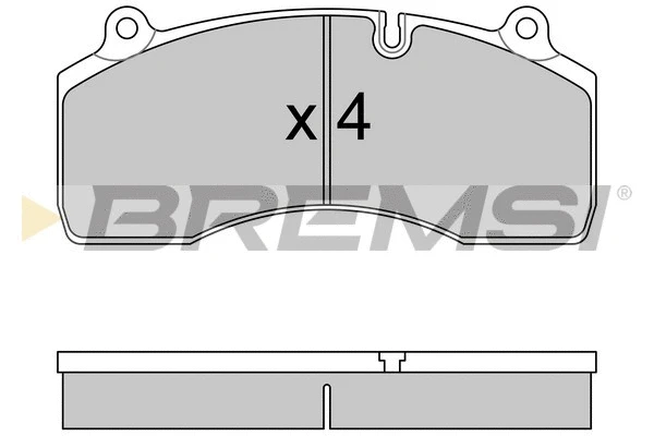 Brake Pad Set, disc brake (BP7333)