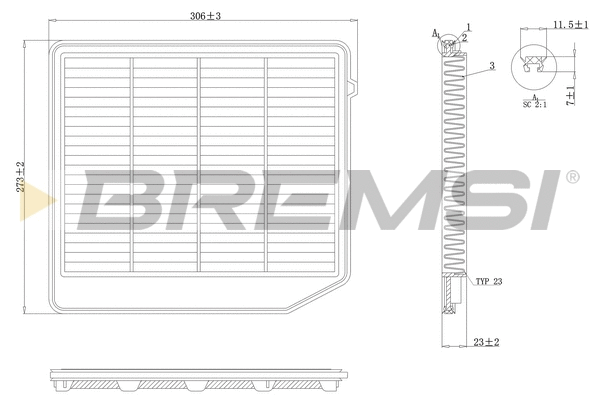 Air Filter (FA1075)