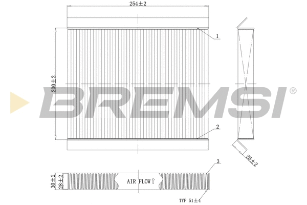 Filter, cabin air (FC0978)
