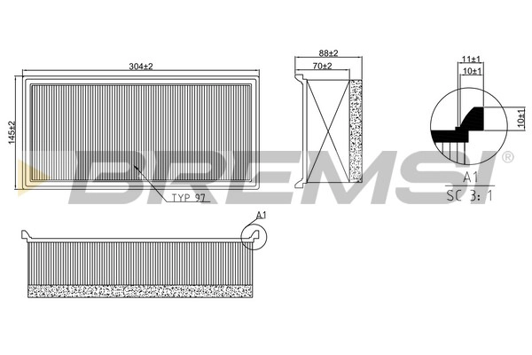 Air Filter (FA2340)
