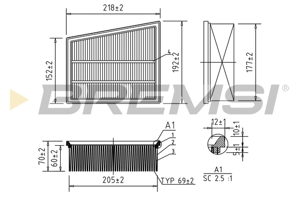 Air Filter (FA0586)