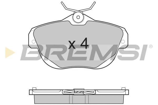 Brake Pad Set, disc brake (BP3262)