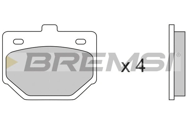 Brake Pad Set, disc brake (BP2174)
