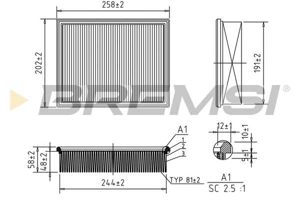 Air Filter (FA2040)