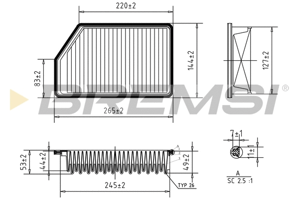 Air Filter (FA1200)