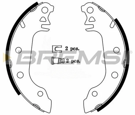 Brake Shoe Set (GF0191)