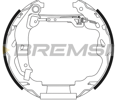 Brake Shoe Set (GK0275)