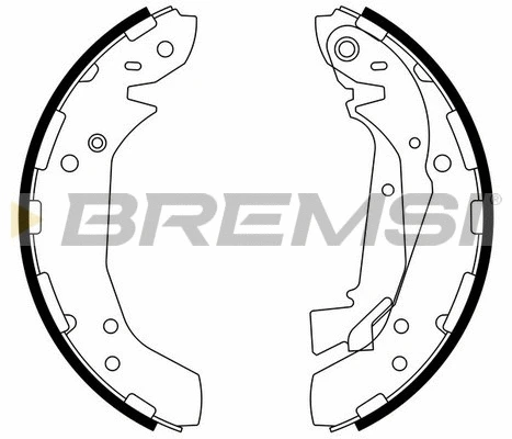 Brake Shoe Set (GF0742)