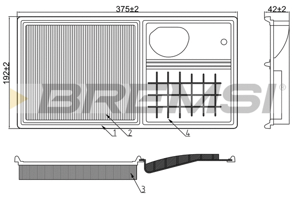 Air Filter (FA1019)